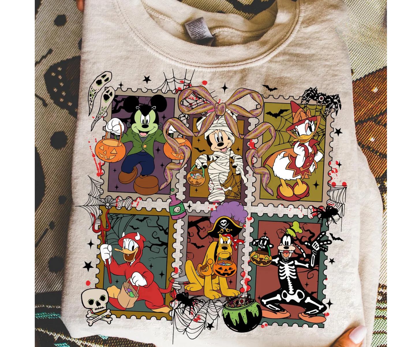 Halloween Retro Friends Sweatshirt