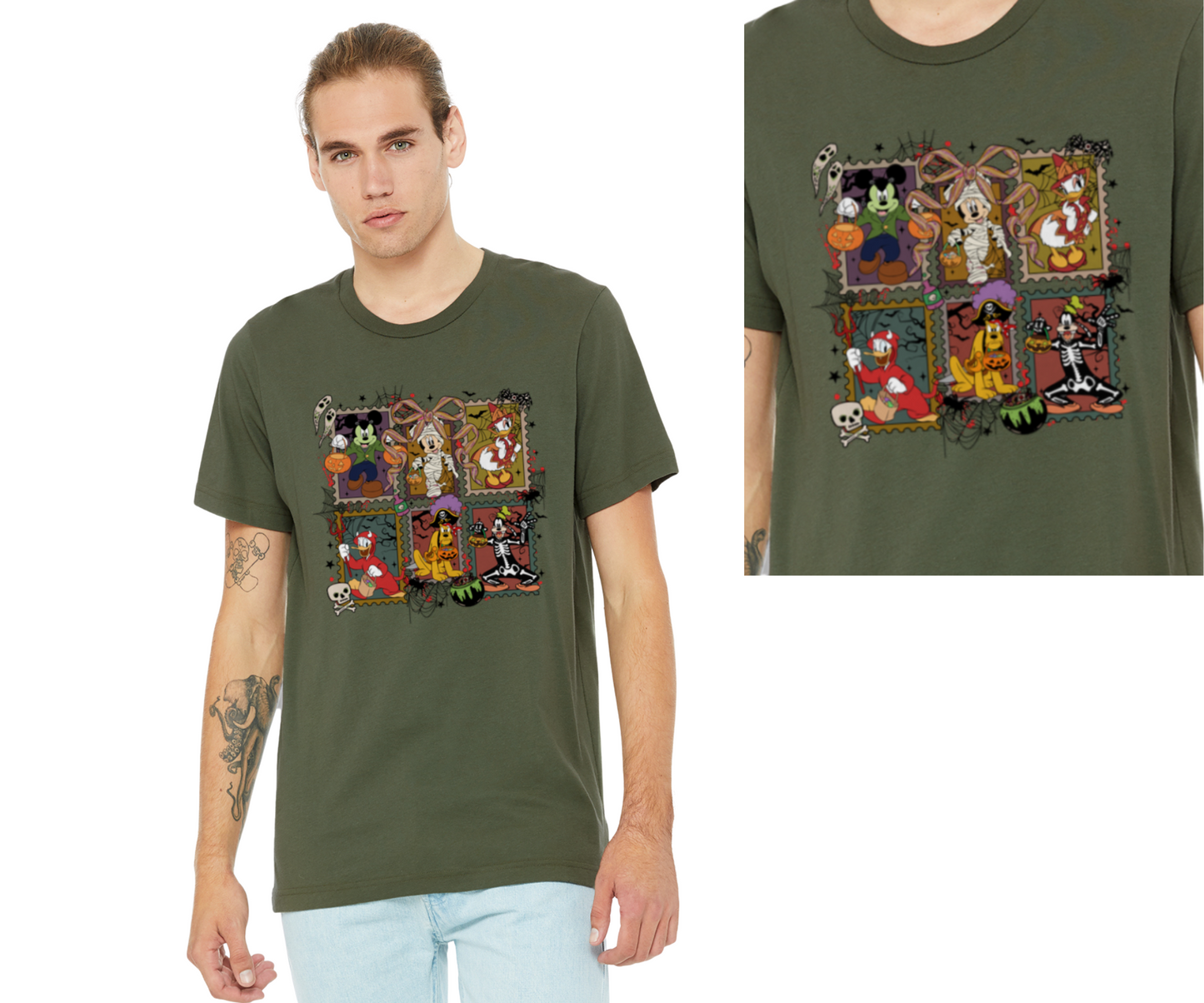 Halloween Retro Friends T-shirt