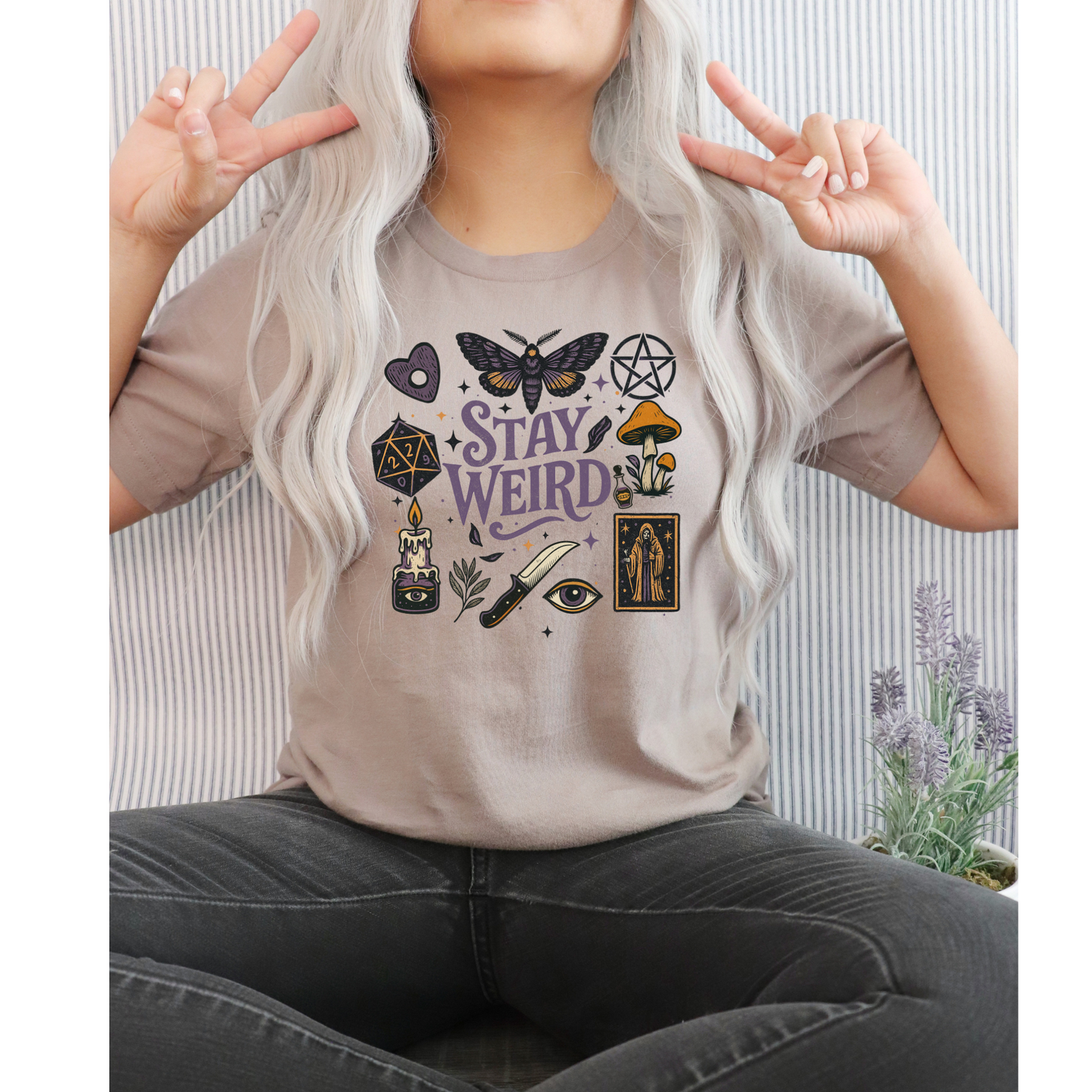 Stay Weird Adult Tee