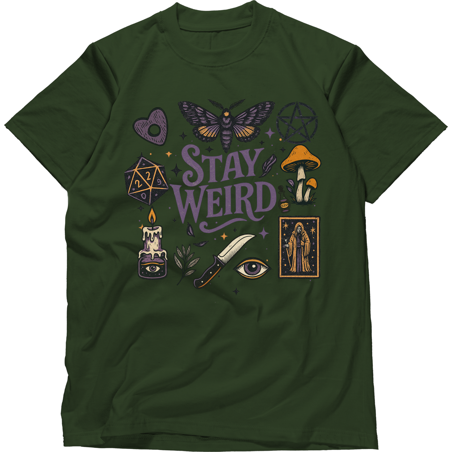 Stay Weird Adult Tee