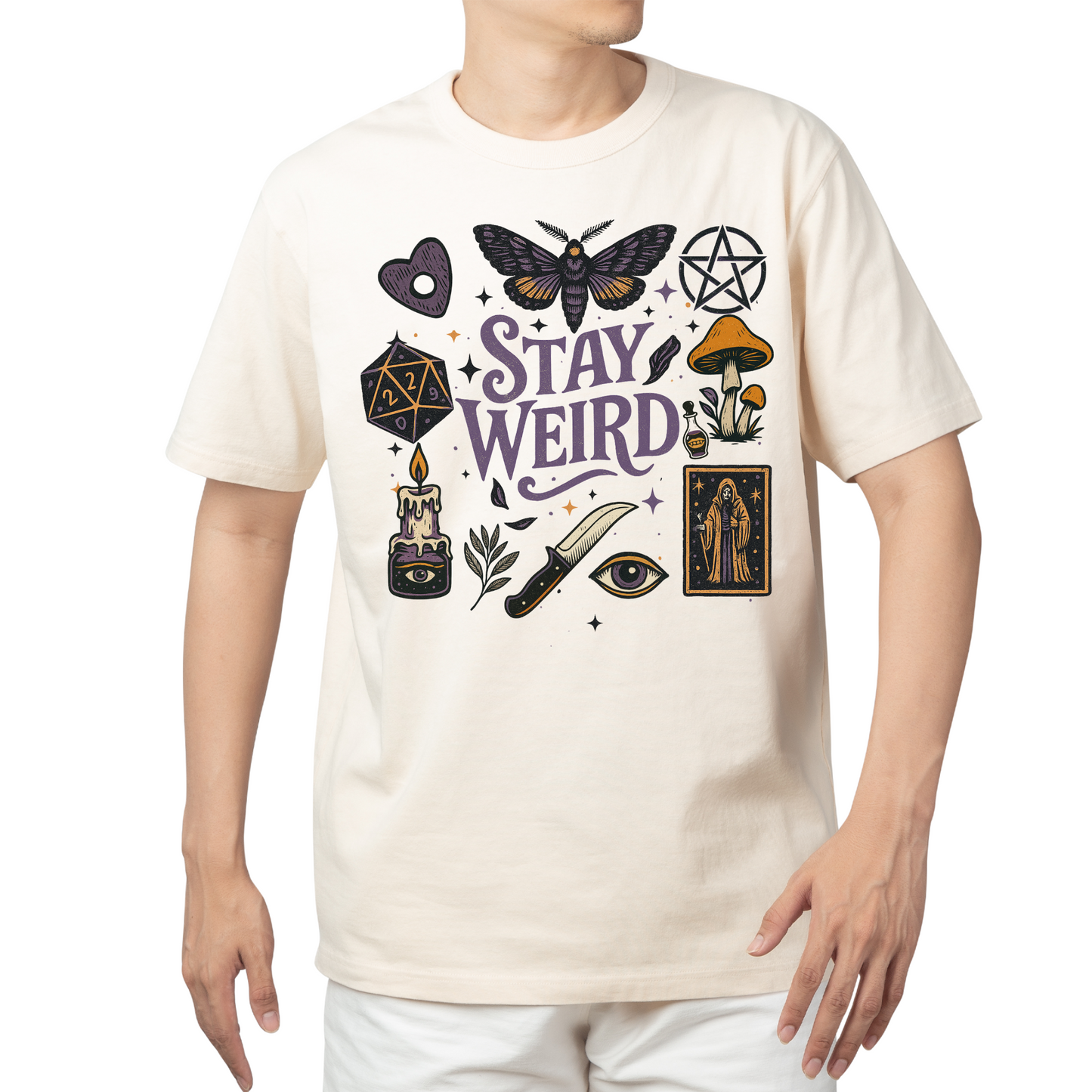 Stay Weird Adult Tee