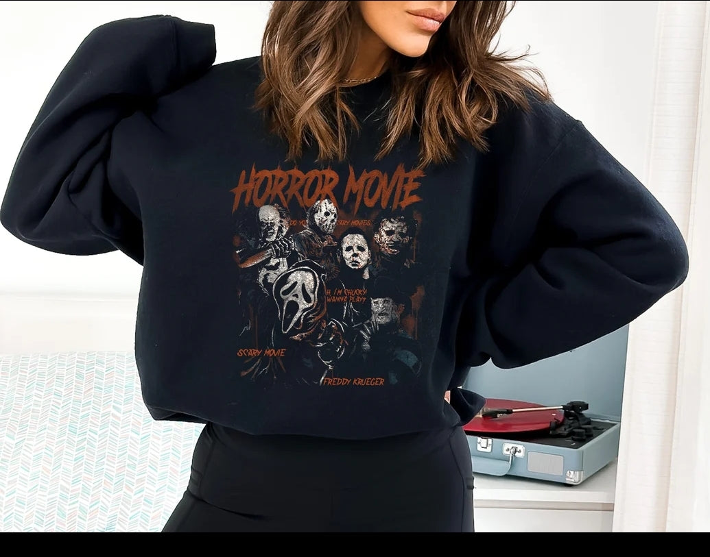 Horror Movies Unisex Sweater