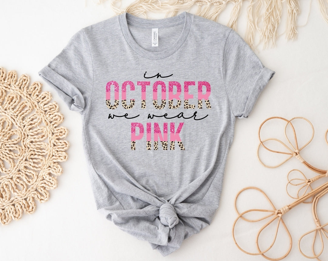 In October We Wear PINK