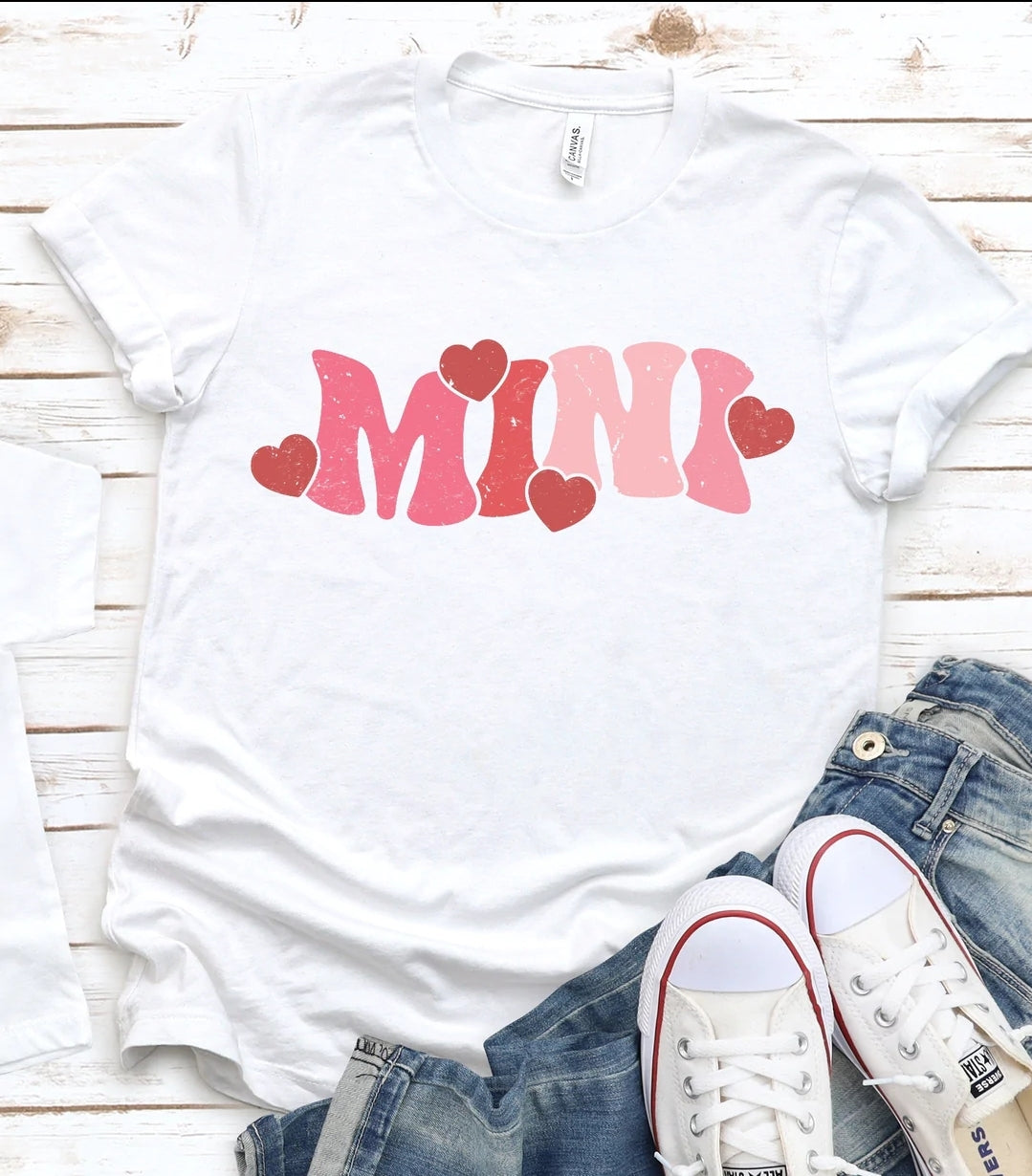 Valentine Mini Tshirt- YOUTH